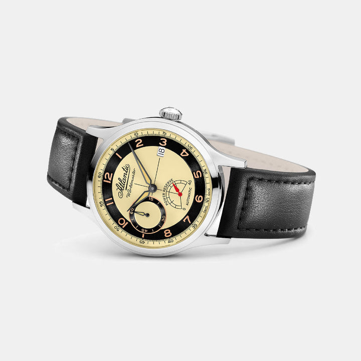 Atlantic Worldmaster Original Power Reserve 53782.41.93RB Cream Dial Men&