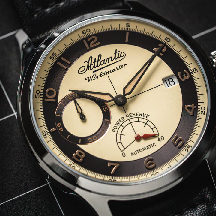 Atlantic Worldmaster Original Power Reserve 53782.41.93RB Cream Dial Men&