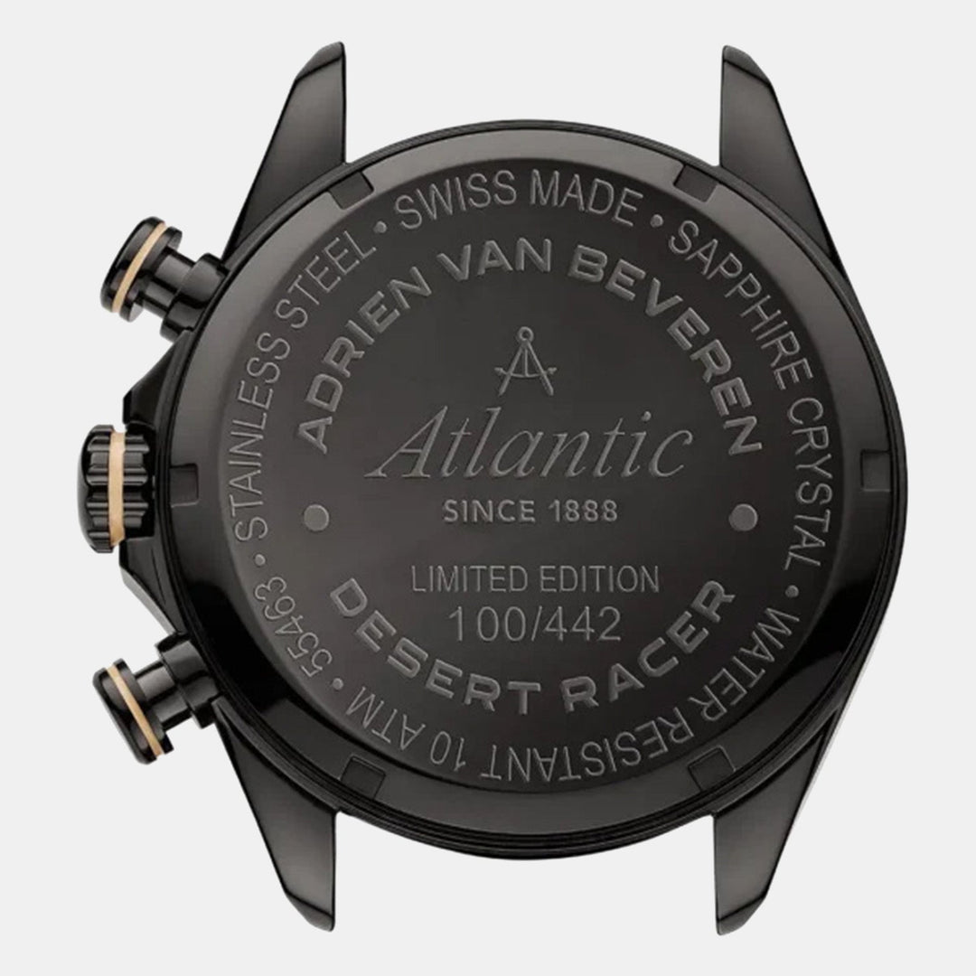 Atlantic Desert Racer VBA 442 Chronograph Brown Dial Men&