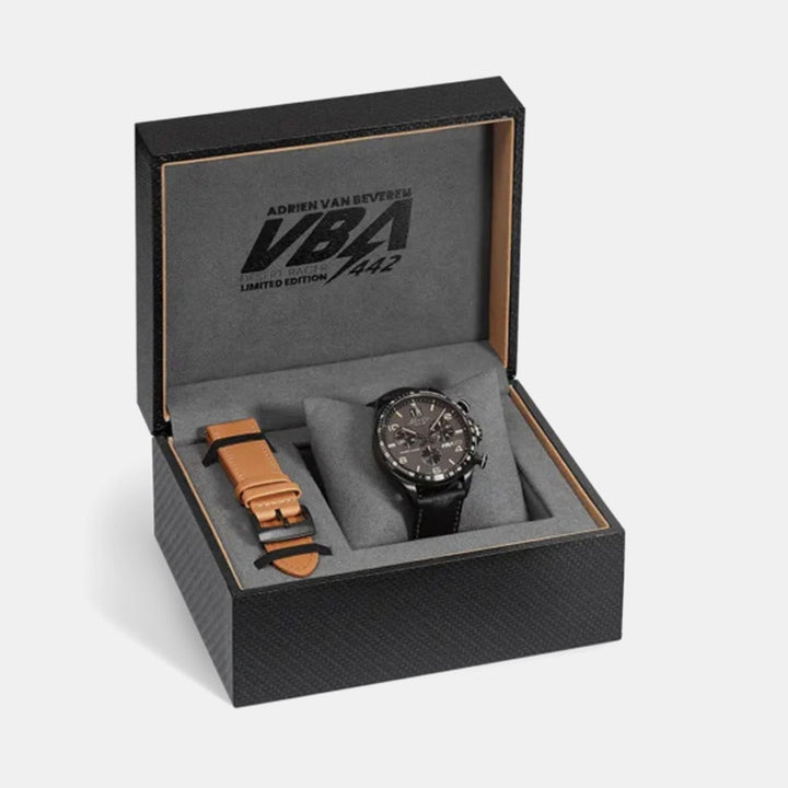 Atlantic Desert Racer VBA 442 Chronograph Brown Dial Men&