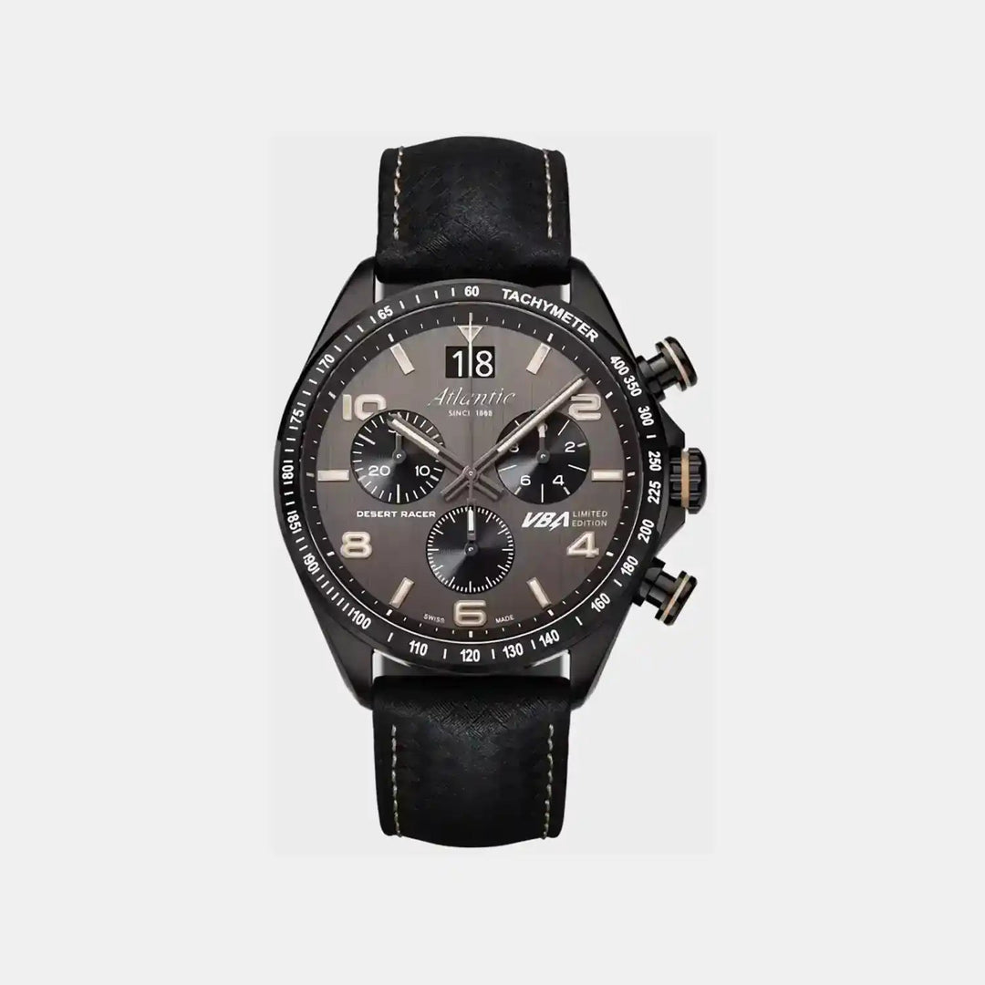Atlantic Desert Racer VBA 442 Chronograph Brown Dial Men&