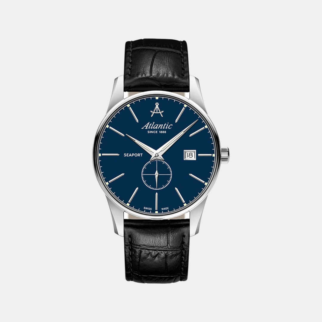 Atlantic Seaport Small Second 56352.41.51 Blue Dial Men&
