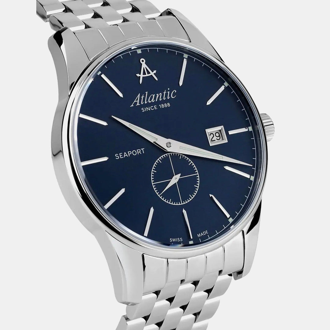 Atlantic Seaport 56357.41.51 Blue Dial Men&