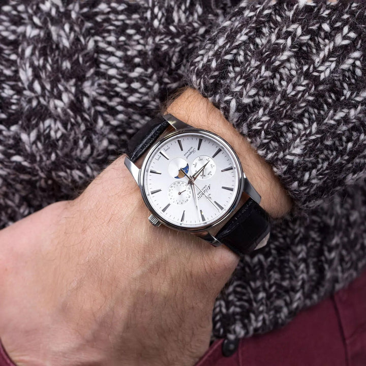 Atlantic Seaport Moonphase 56550.41.21 Silver Dial Men&