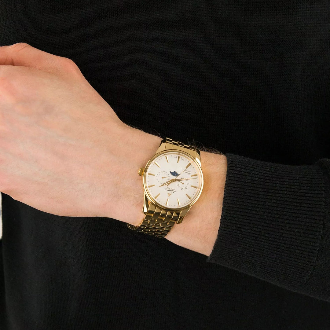 Atlantic Seaport Moonphase 56555.45.21 Silver Dial Men&