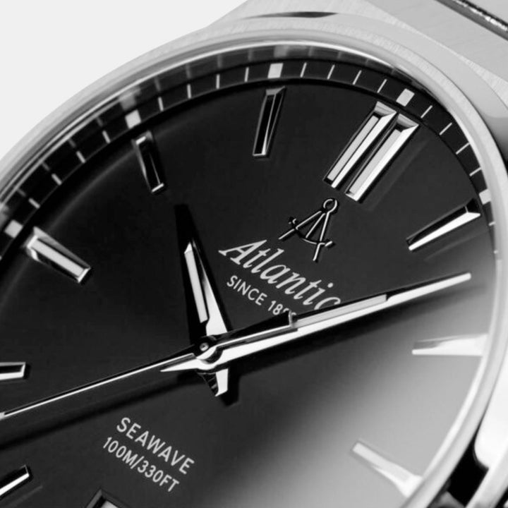 Atlantic Seawave 58366.41.61 Black Dial Men&