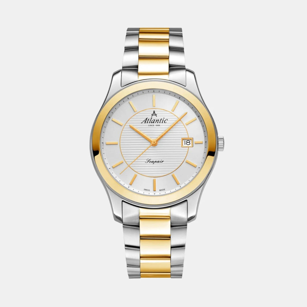 Atlantic Seapair 60335.43.21G Silver Dial Men&