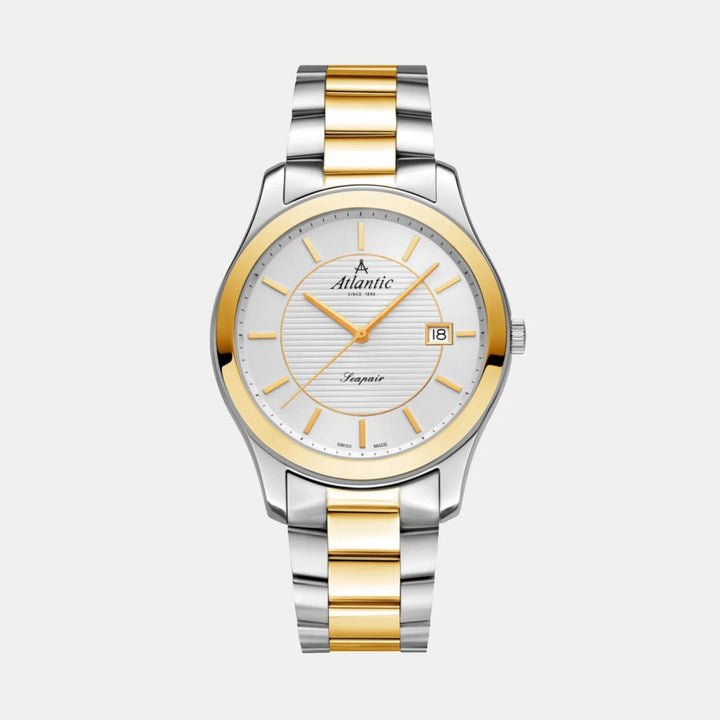 Atlantic Seapair 60335.43.21G Silver Dial Men&