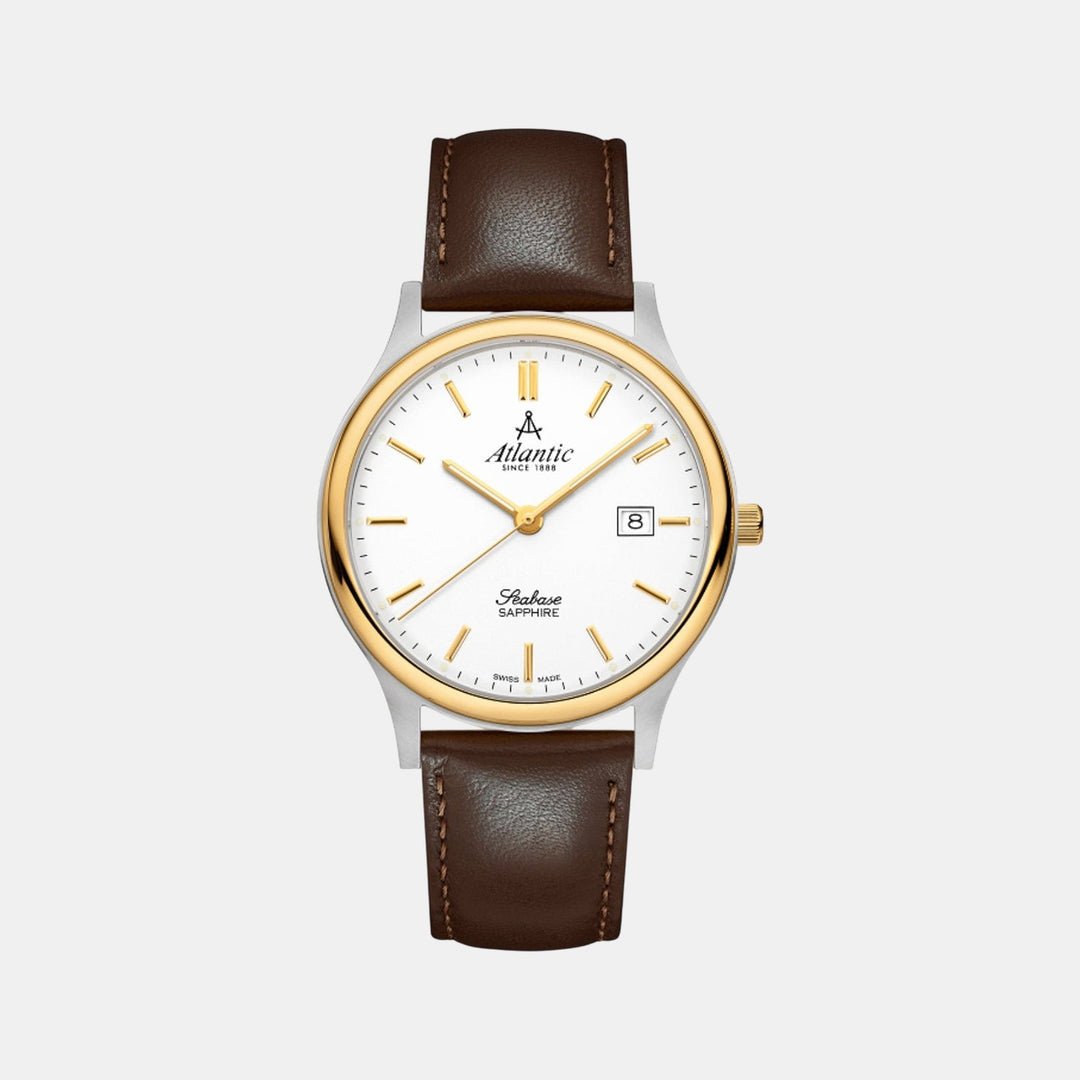 Atlantic Seabase 60343.43.11 White Dial Men&