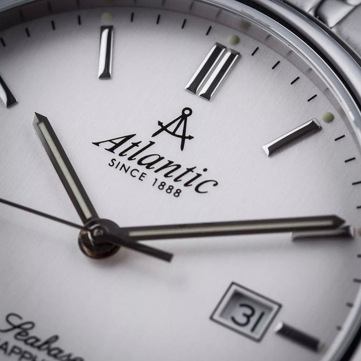 Atlantic Seabase 60348.41.21 Silver Dial Men&