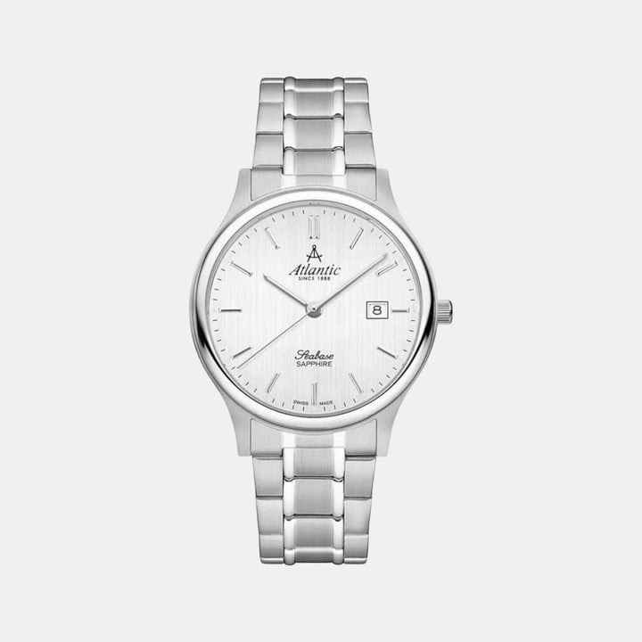 Atlantic Seabase 60348.41.21 Silver Dial Men&