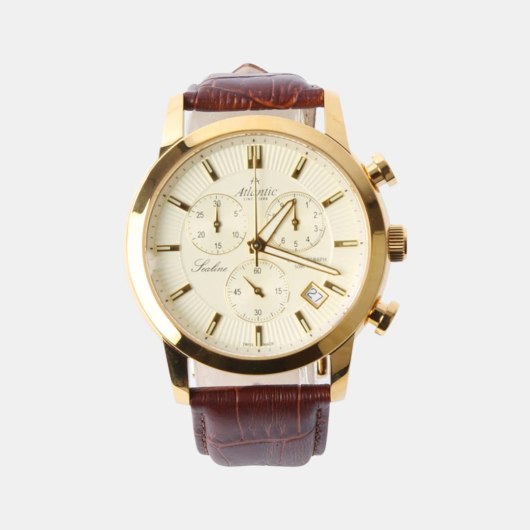 Atlantic Sealine 62450.45.31 Gold Dial Chronograph Men&