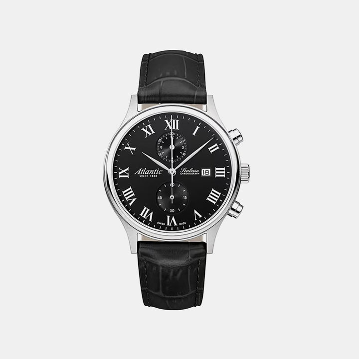 Atlantic Seabase Chronograph NM 64452.41.68 Black Dial Men&