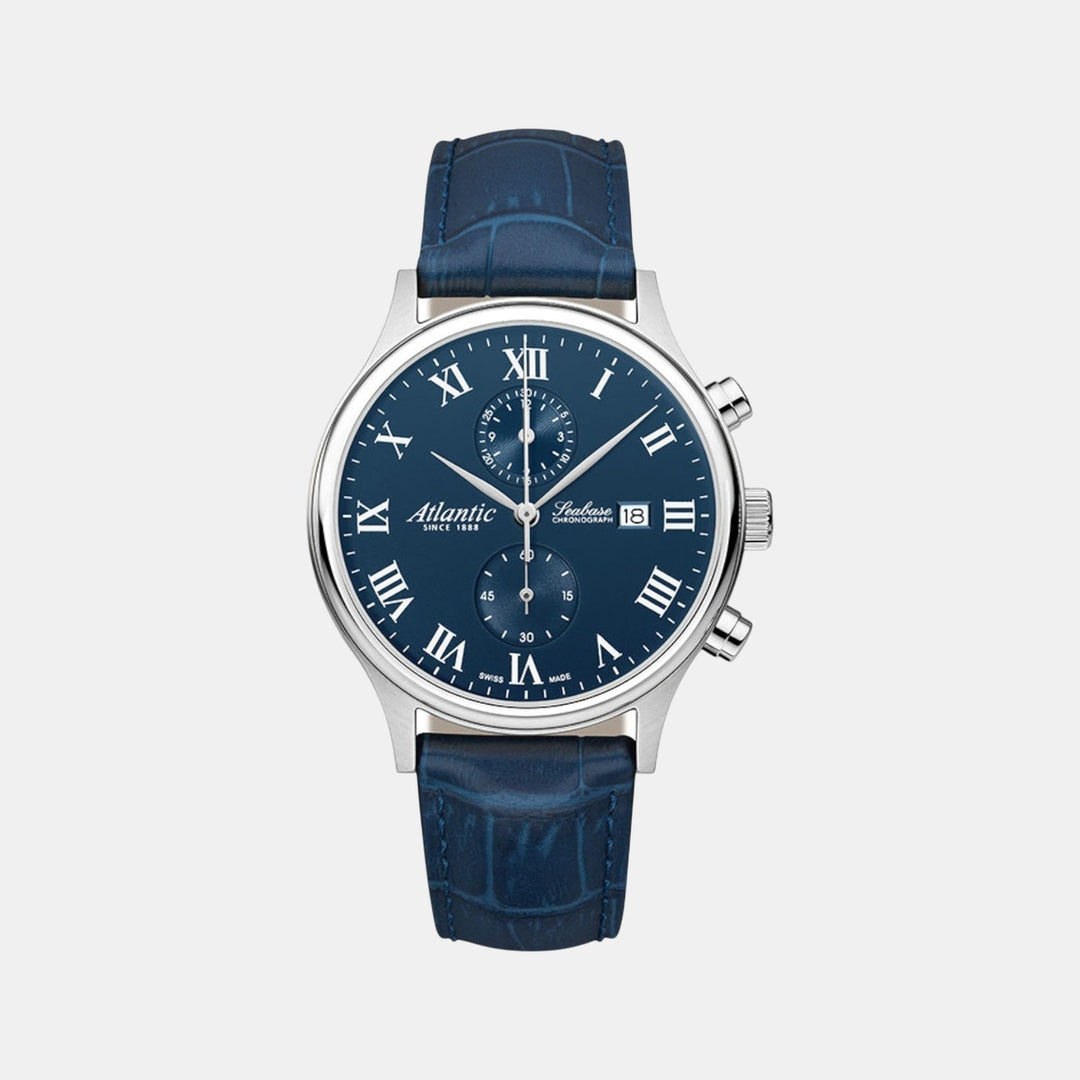 Atlantic Seabase Chronograph 64452.41.58 Blue Dial Men&