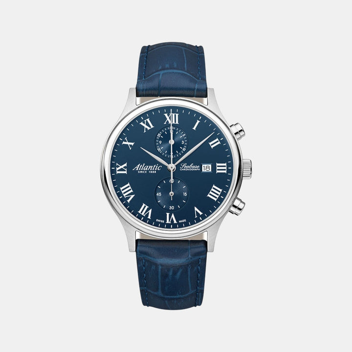 Atlantic Seabase Chronograph 64452.41.58 Blue Dial Men&