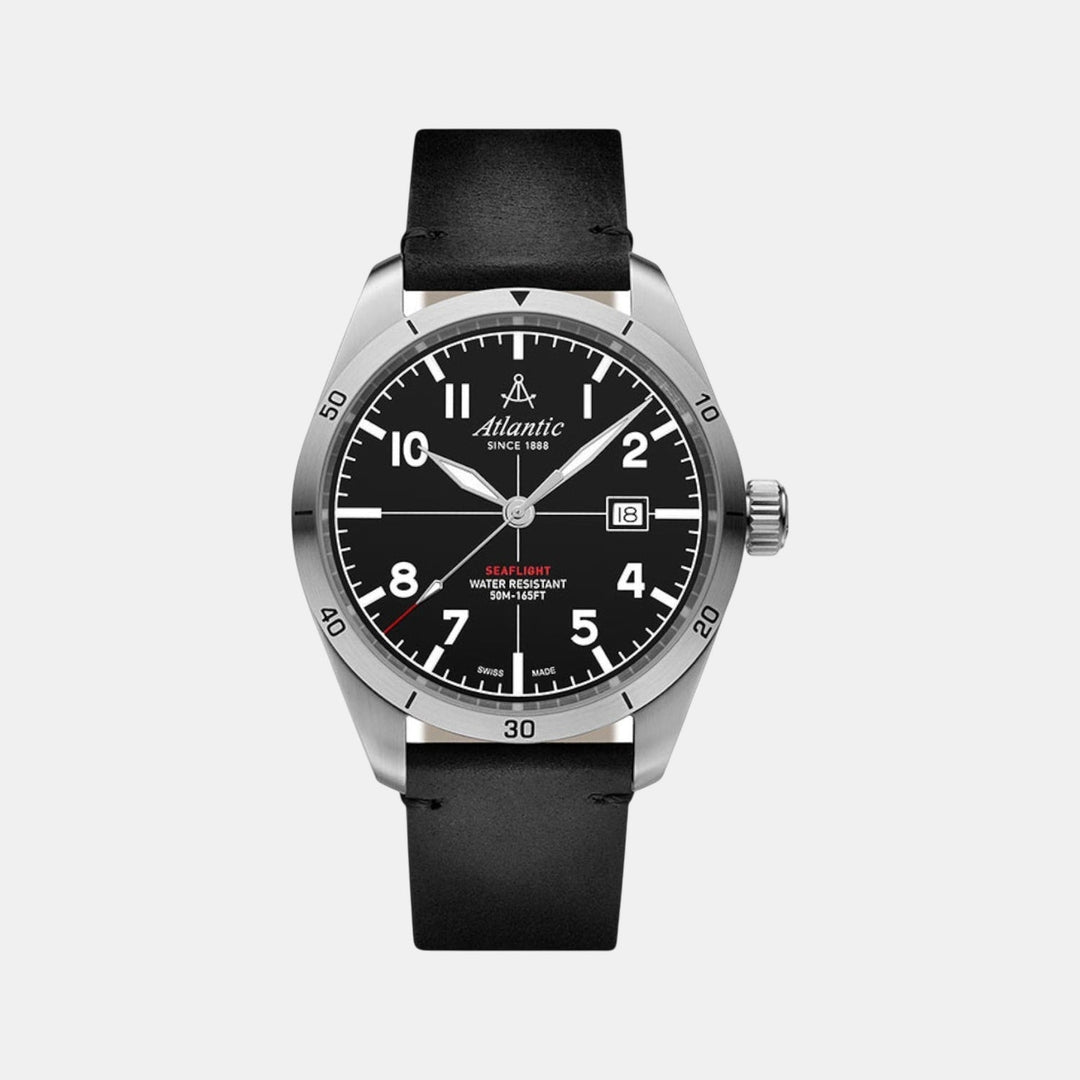 Atlantic Seaflight 70351.41.65 Black Dial Men&