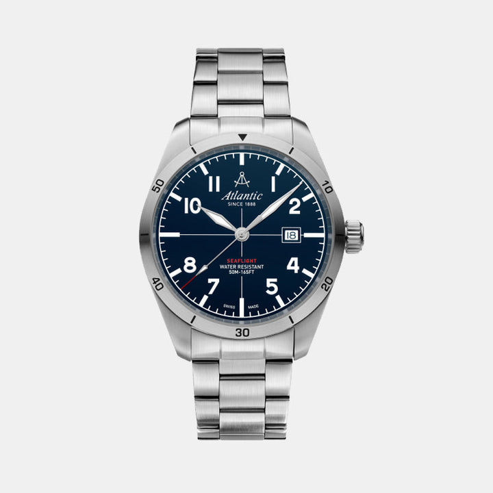 Atlantic Seaflight 70356.41.55 Blue Dial Men&