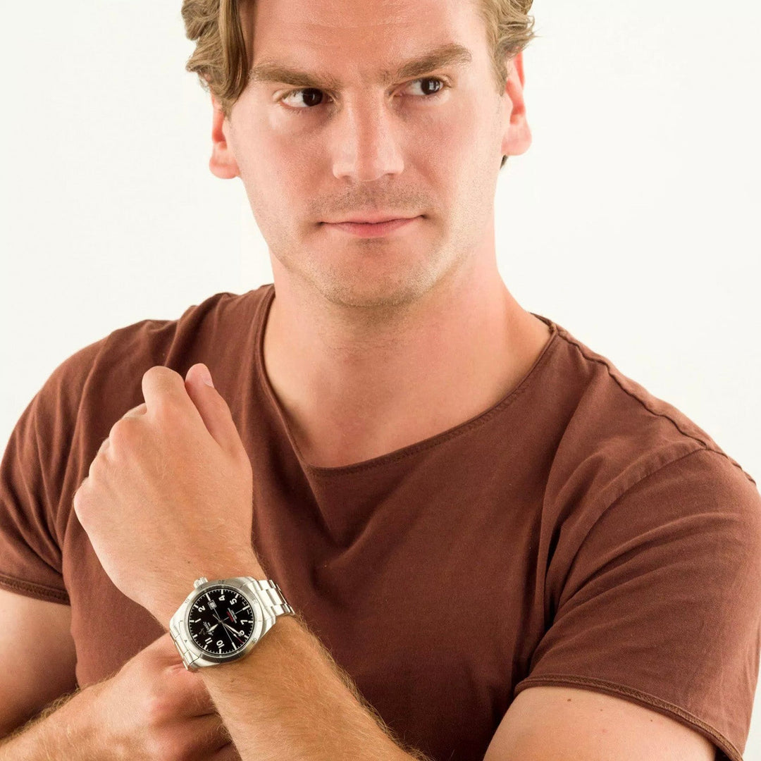 Atlantic Seaflight 70356.41.65 Black Dial Men&