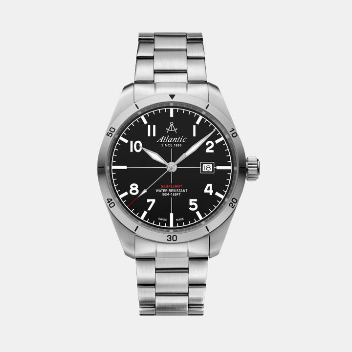 Atlantic Seaflight 70356.41.65 Black Dial Men&