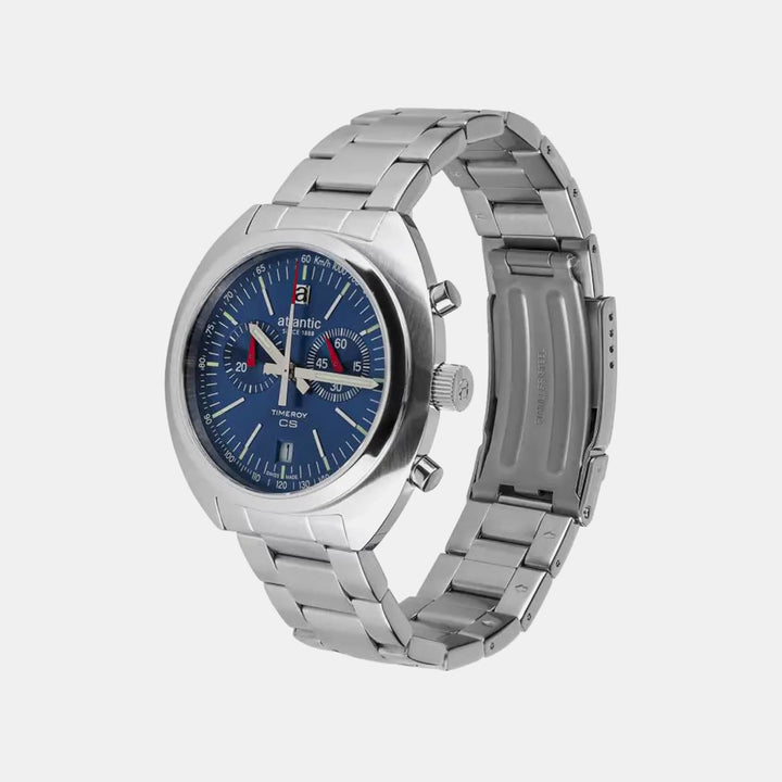 Atlantic Timeroy Chrono 70467.41.59 Blue Dial Men&