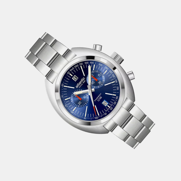 Atlantic Timeroy Chrono 70467.41.59 Blue Dial Men&