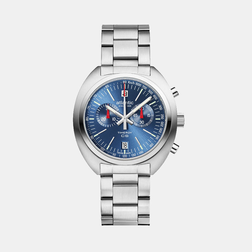 Atlantic Timeroy Chrono 70467.41.59 Blue Dial Men&