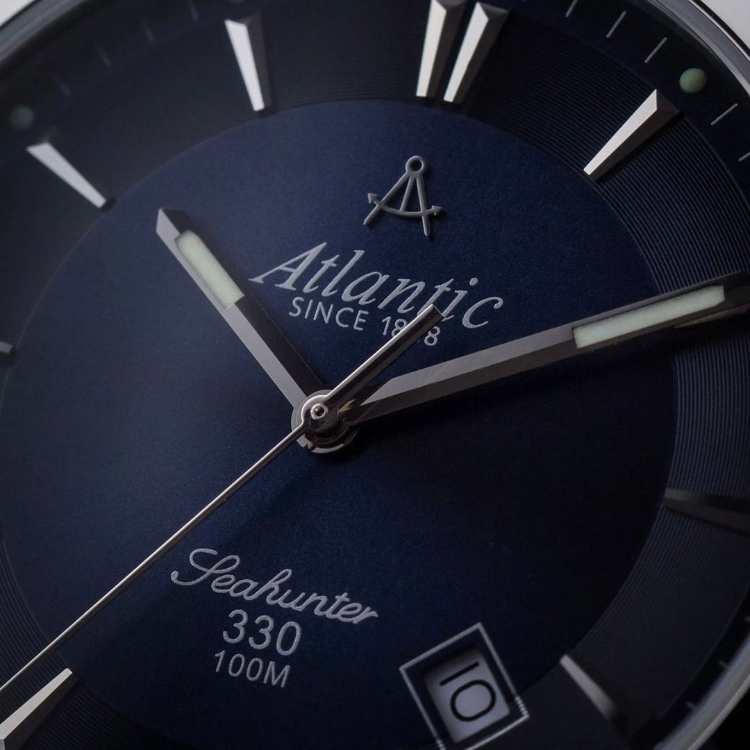 Atlantic Seahunter 330 71365.41.51 Blue Dial Men&