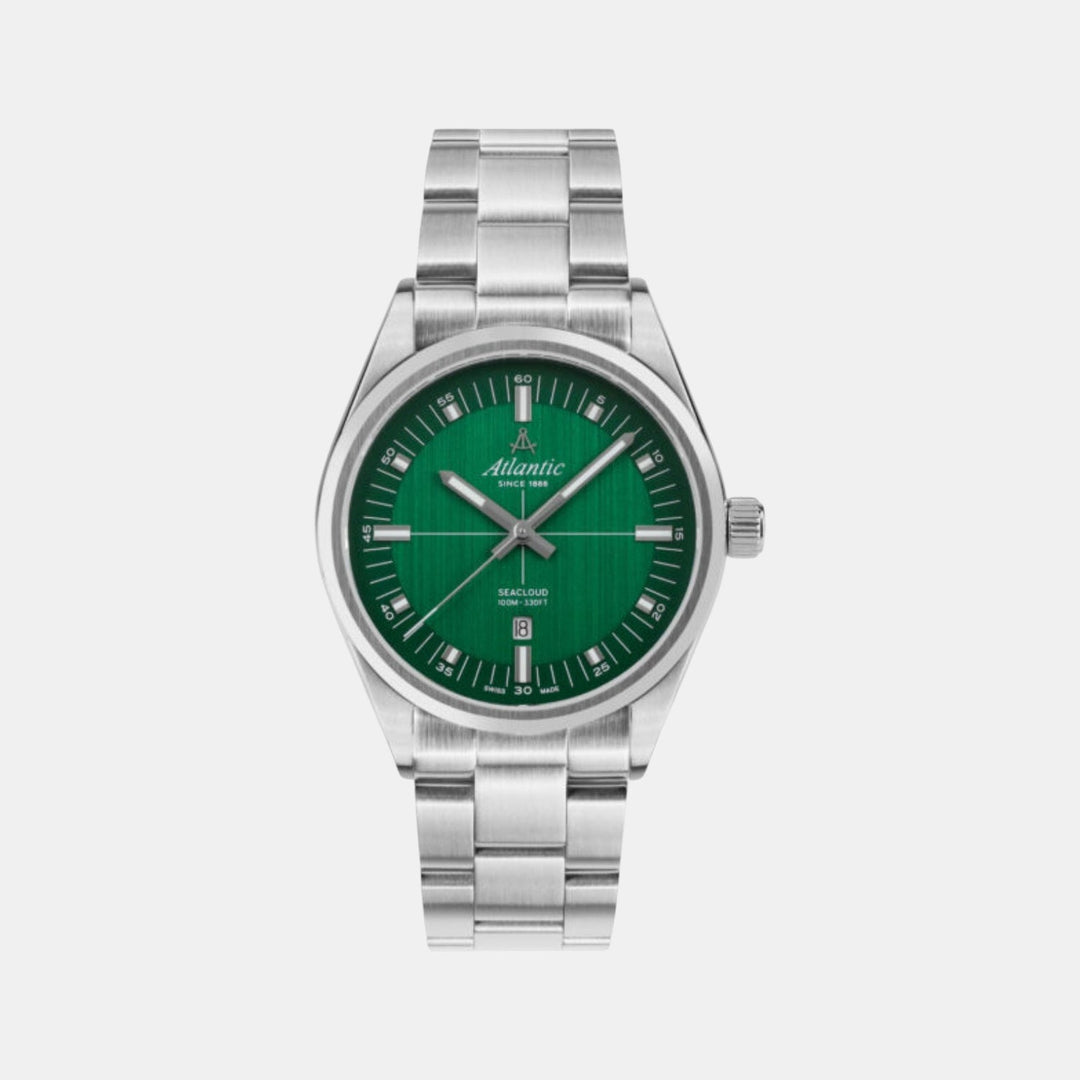 Atlantic Seacloud 73366.41.71 Green Dial Men&