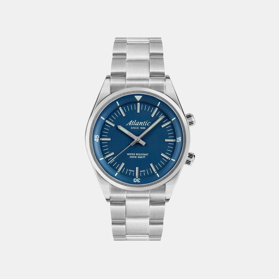Atlantic Seacloud 73375.41.51 Blue Dial Men&