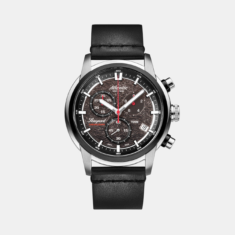 Atlantic Seasport ND Chronograph Anthracite Dial Men&