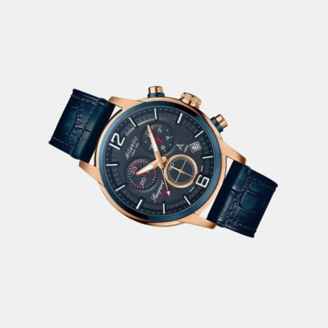 Atlantic Seasport ND Chronograph 87461.44.55 Blue Dial Men&
