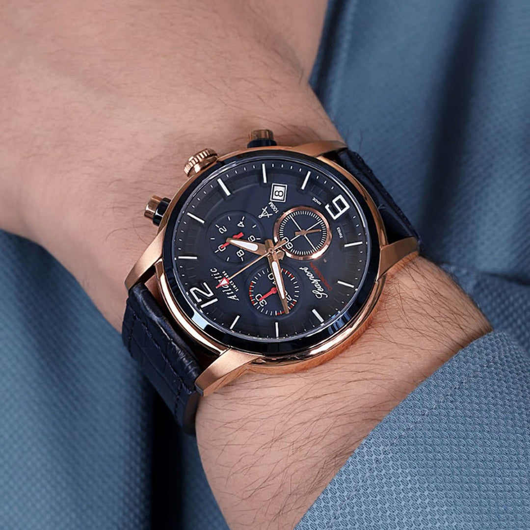Atlantic Seasport ND Chronograph 87461.44.55 Blue Dial Men&