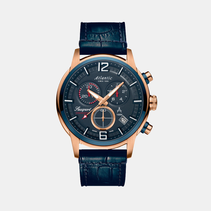 Atlantic Seasport ND Chronograph 87461.44.55 Blue Dial Men&