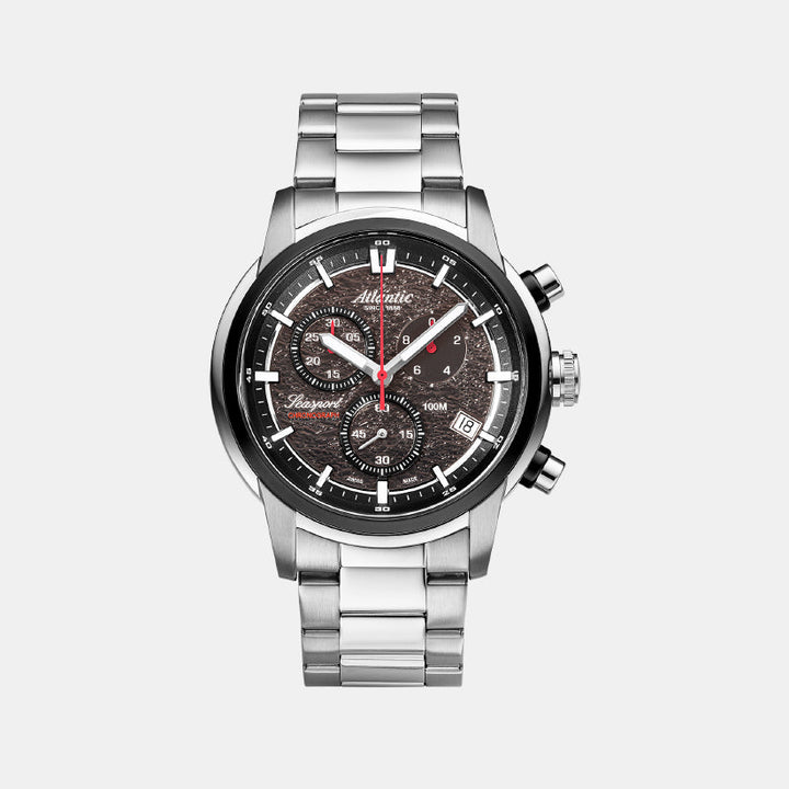 Atlantic Seasport ND Chronograph Anthracite Dial Men&