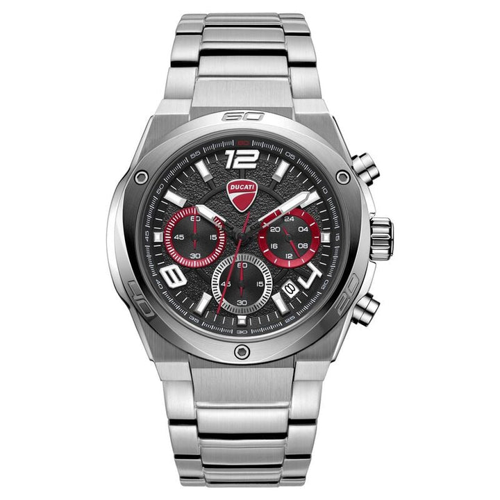 Ducati Quartz Chronograph dtwgi0002401w Black Dial Men&