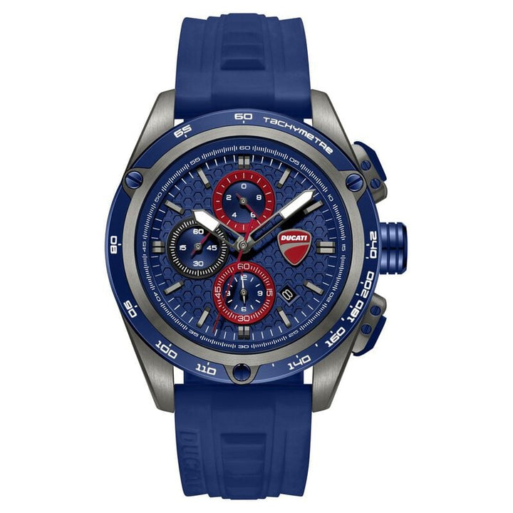 Ducati Quartz Chronograph DTWGC0004302W Blue Dial Men&