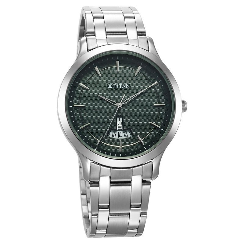 Titan Karishma nu1825sm11 Green Dial Men&