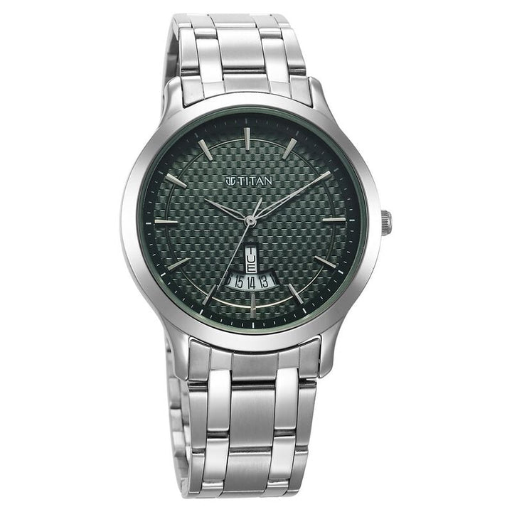 Titan Karishma nu1825sm11 Green Dial Men&