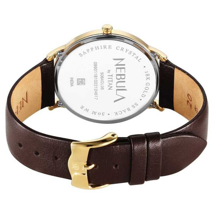 Titan Nebula Lustre NU5064DL06 Grey Dial Men&