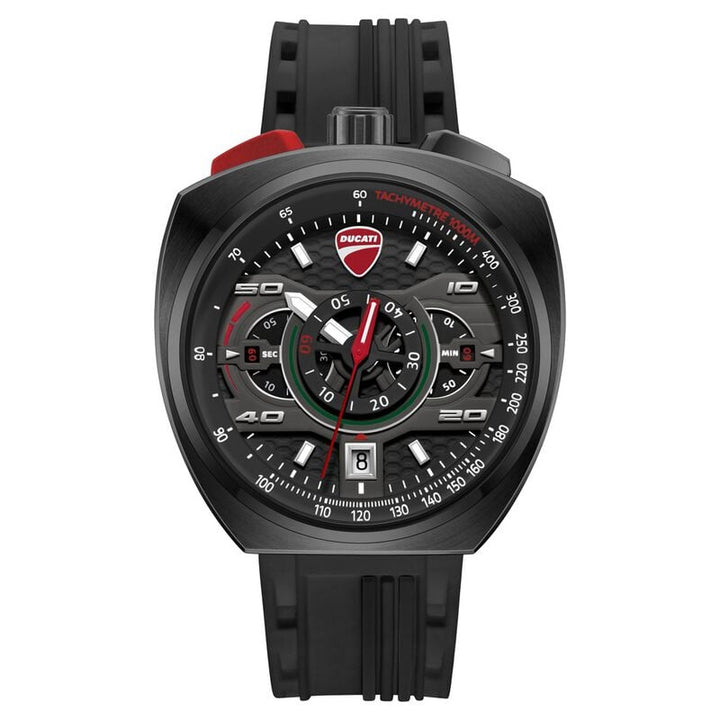 Ducati Quartz Chronograph dtwgo0004104w Black Dial Men&