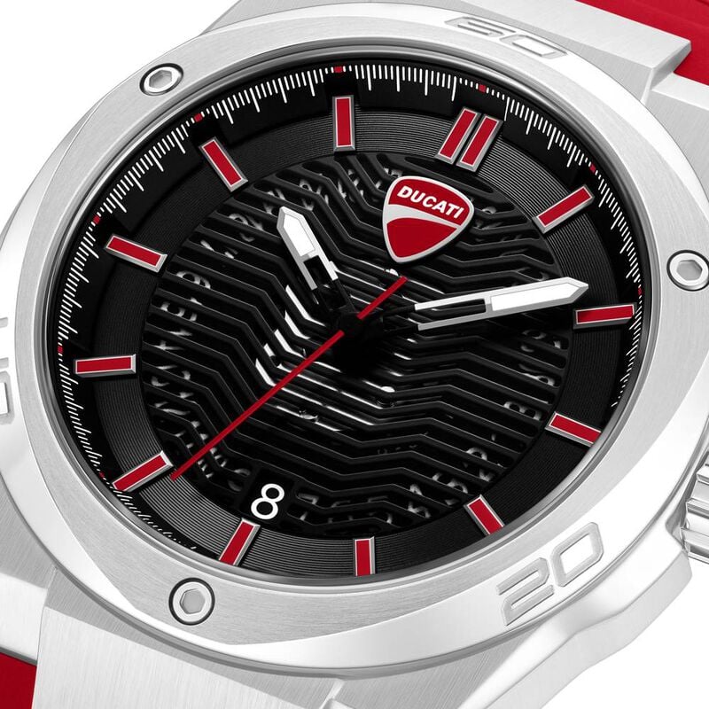 Ducati DTWGB0002701W Black Dial Men&