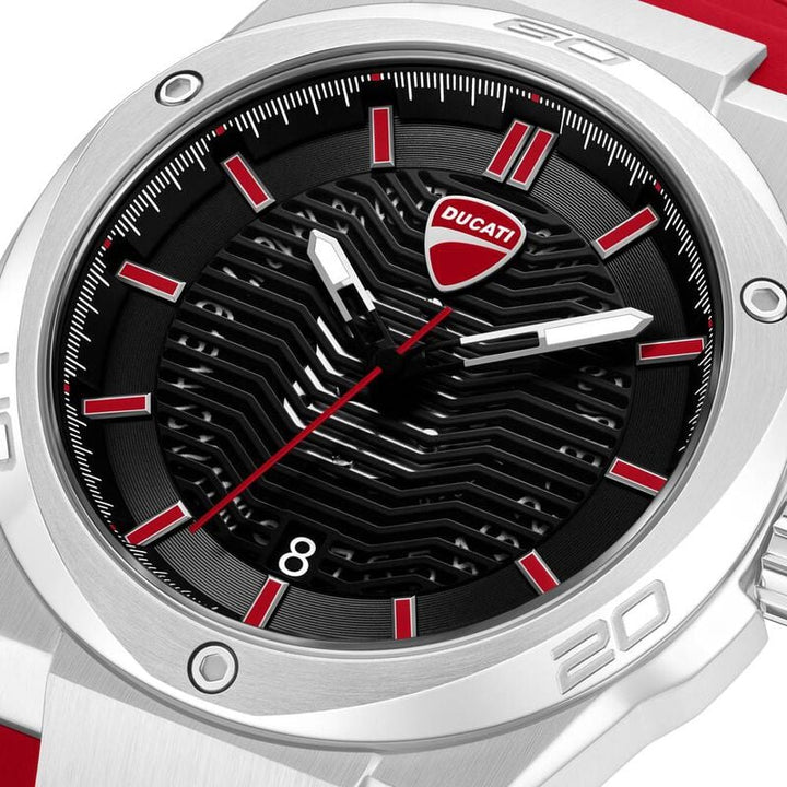 Ducati DTWGB0002701W Black Dial Men&