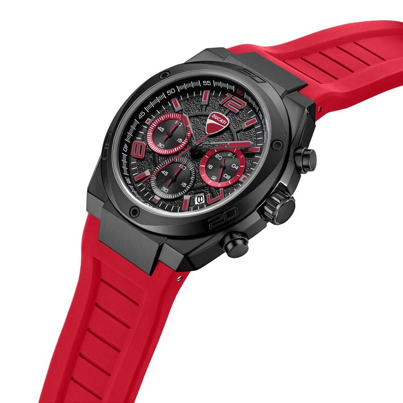 Ducati dtwgo0002401w Black Dial Chronograph Men&