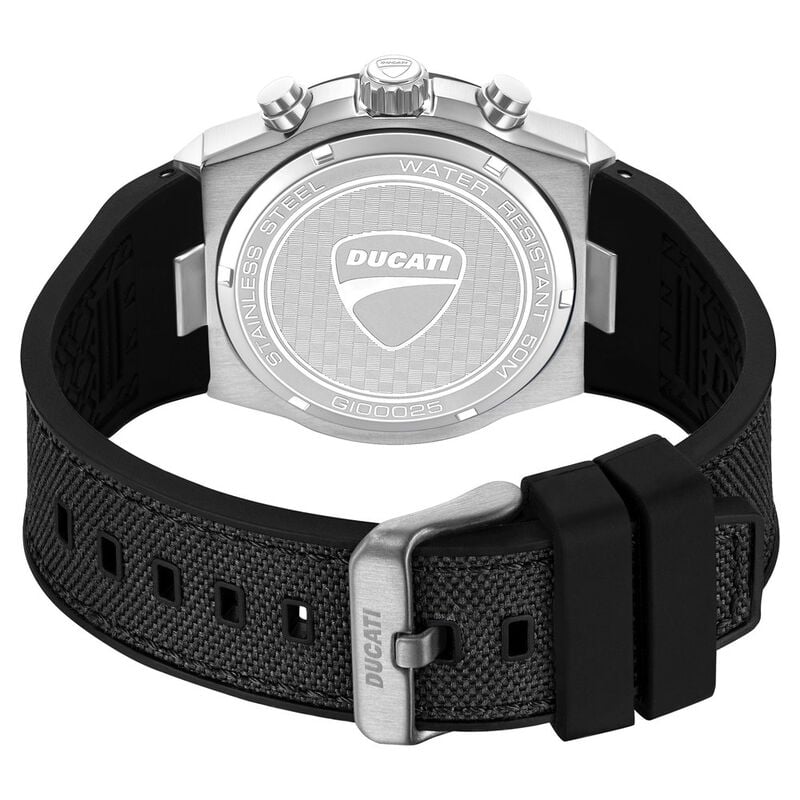 Ducati Quartz Chronograph DTWGO0002501W Black Dial Men&
