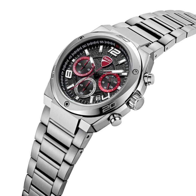 Ducati Quartz Chronograph dtwgi0002401w Black Dial Men&