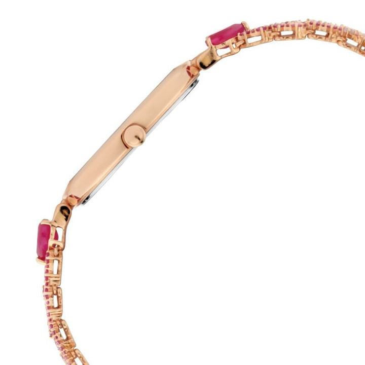 Titan Nebula Ashvi 18k Pink Gold Diamond Ruby Women&