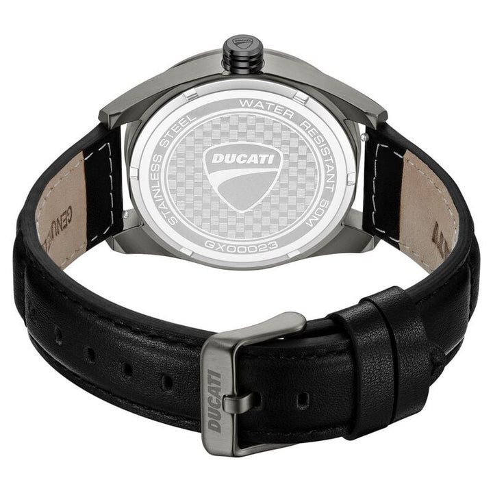Ducati Quartz Analog DTWGX00023X1W Blue Dial Men&