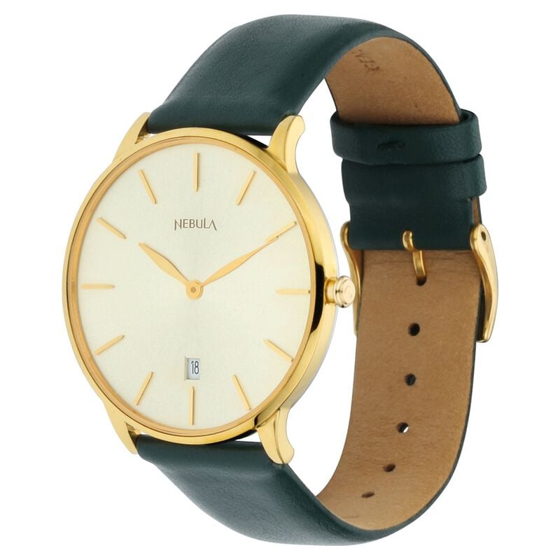 Titan Nebula Lustre NU5064DL03 White Dial Men&