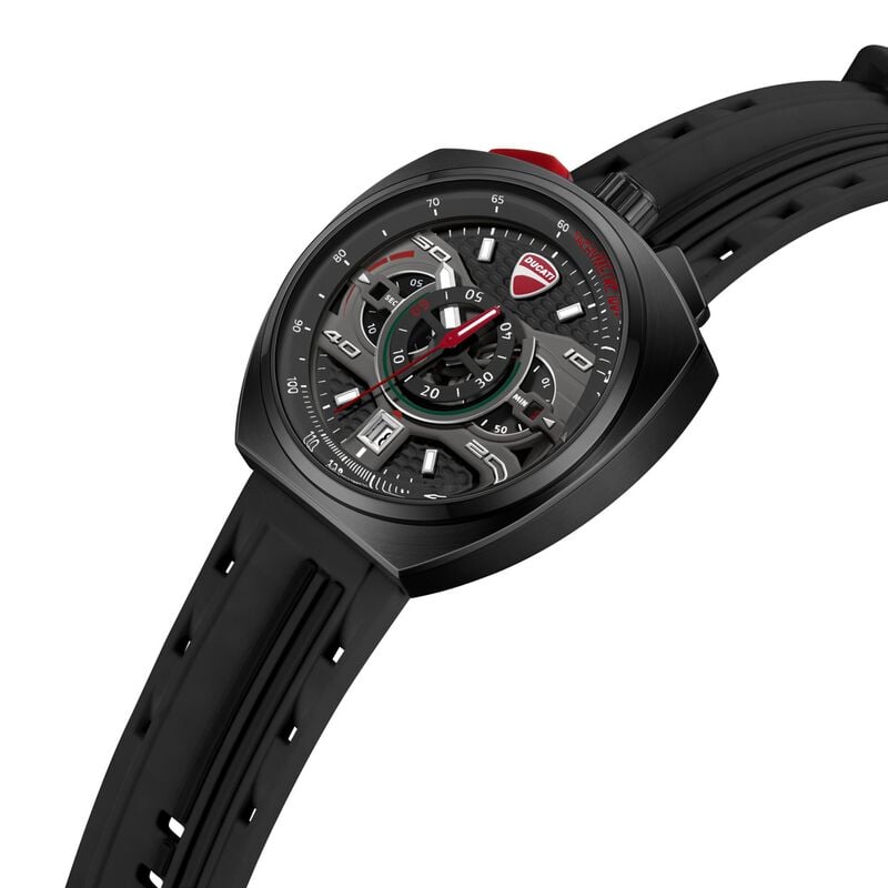 Ducati Quartz Chronograph dtwgo0004104w Black Dial Men&