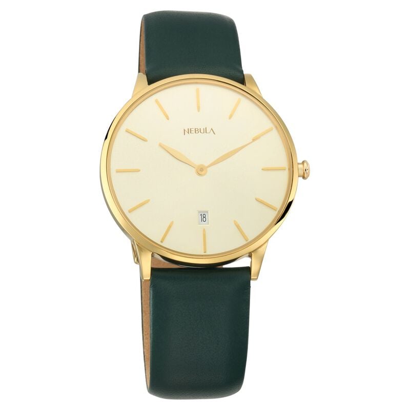 Titan Nebula Lustre NU5064DL03 White Dial Men&